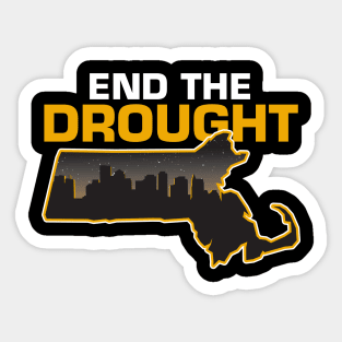 End The Drought Sticker